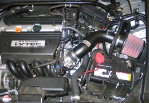 Honda Accord Performance Air Intake - K&N Engineering - Typhoon Short Ram - `08-`09